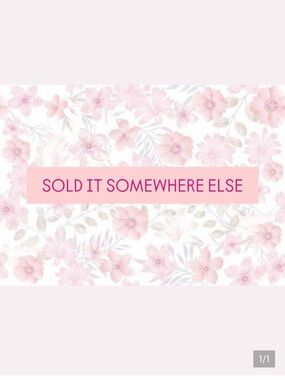 SOLD IT